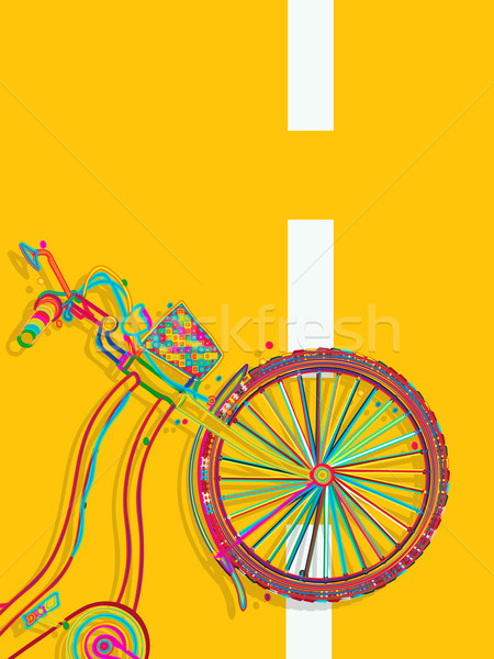 Bike card Stock photo © lirch