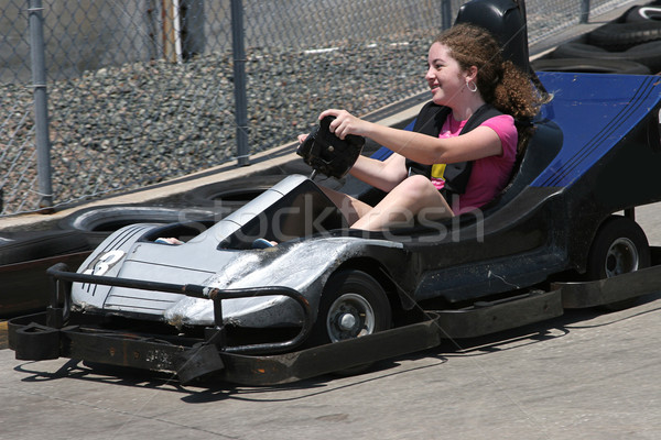 Go Cart Girl Stock photo © lisafx