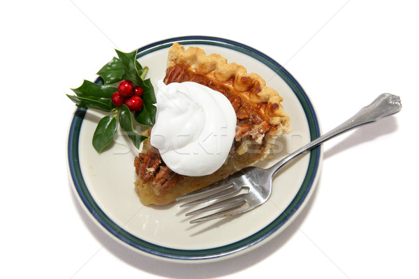 Christmas Pecan Pie Slice  Stock photo © lisafx