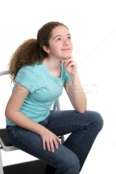 Contemplative Teen Stock photo © lisafx