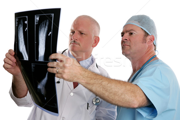 Doctors Examining Xrays Stock photo © lisafx