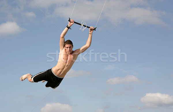 Stock photo: Airborne