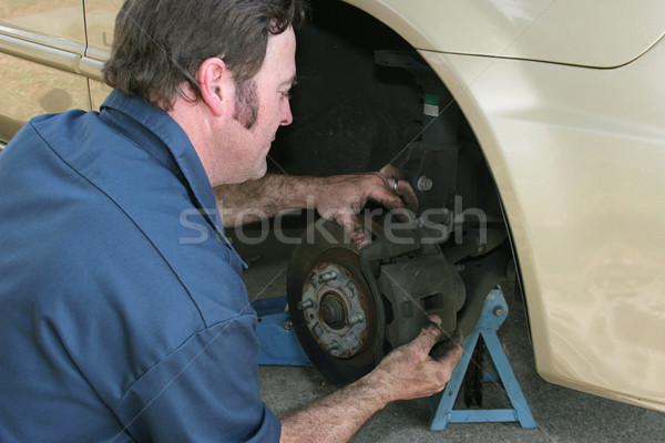 Disc Brake Adjustment Stock photo © lisafx