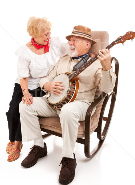 Serenading His Sweetie Stock photo © lisafx