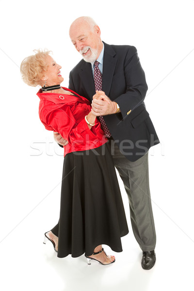 Senioren Tanz Sauce romantischen zusammen Stock foto © lisafx