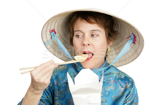 Tourist Samples Dumpling Stock photo © lisafx