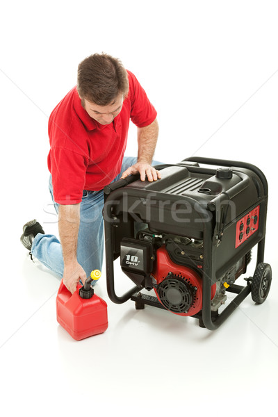 Gasoline Powered Generator Stock photo © lisafx