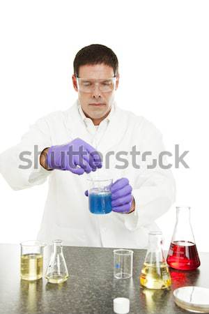 Scientist Working in Laboratory Stock photo © lisafx