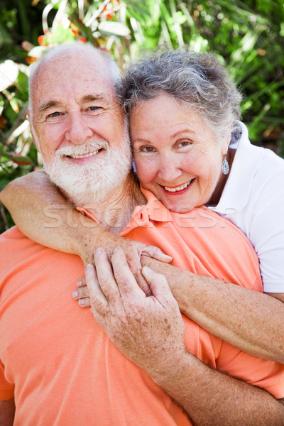 Stock photo: Loving Senior Couple