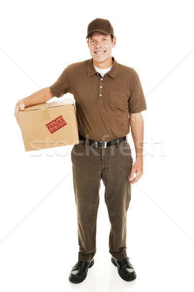 Delivery Man Full Body Stock photo © lisafx