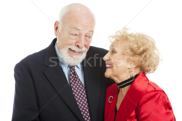 Holiday Seniors - Knowing Look Stock photo © lisafx