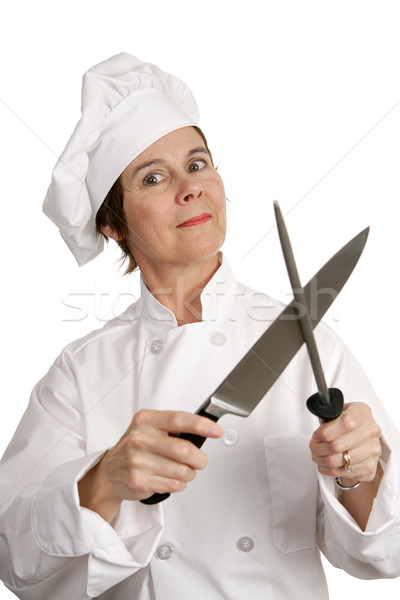 Homicidal Chef Stock photo © lisafx