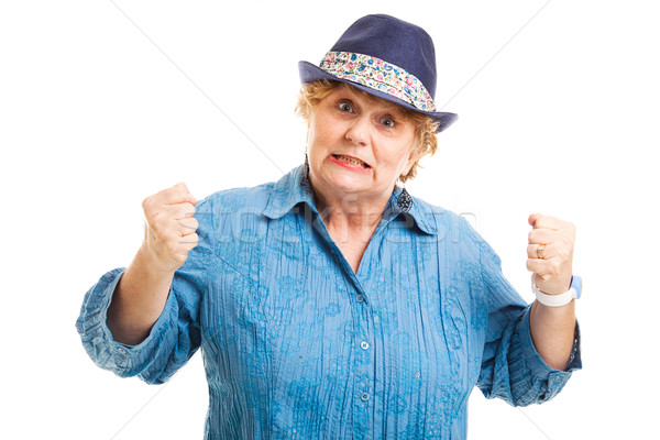 Middle Aged Woman - Frustration Stock photo © lisafx
