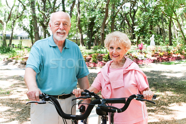 Senior Couple Stays Active Stock photo © lisafx