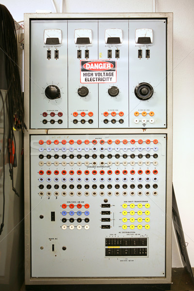 Electrical Power Distribution Center Stock photo © lisafx