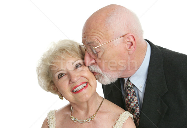 Csinos idős nő férj nők pár Stock fotó © lisafx
