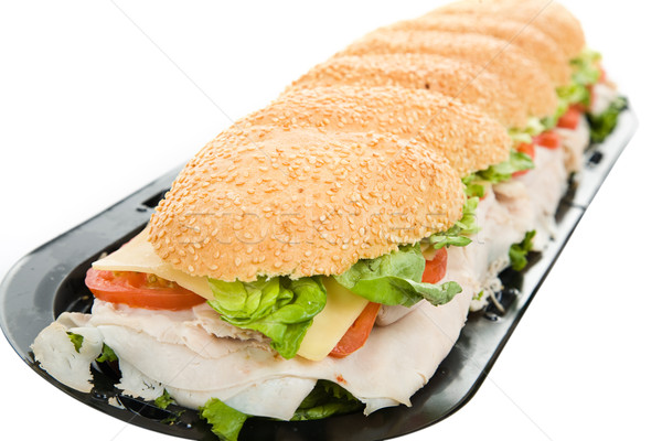 Three Foot Turkey Sandwich Stock photo © lisafx