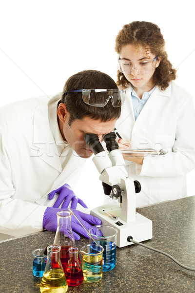 Scientists Working Stock photo © lisafx