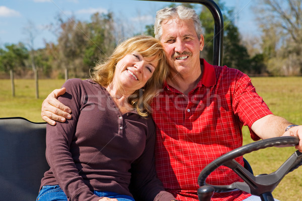 Happy Retired Couple Stock photo © lisafx
