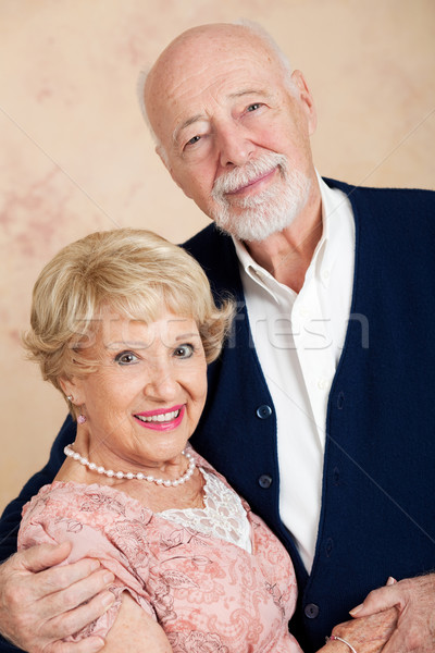 Portrait of Beautiful Senior Couple Stock photo © lisafx
