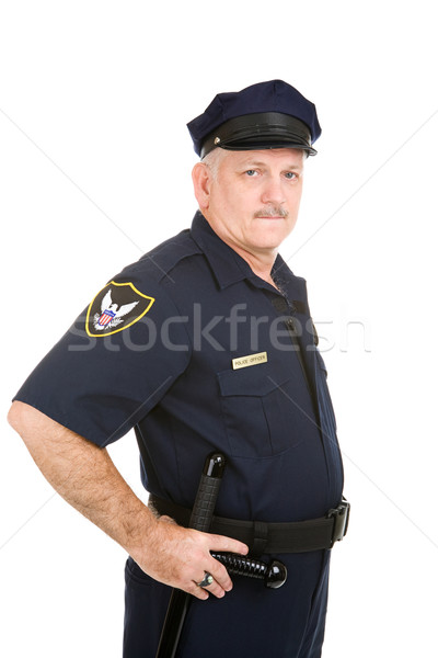 Stock photo: Police Officer - Authority