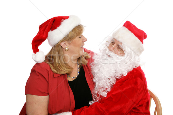 Stock photo: Hey Santa Baby