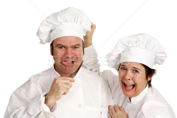 Suicidal Chef Stock photo © lisafx