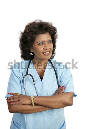 Medical Professional - Thoughtful Stock photo © lisafx