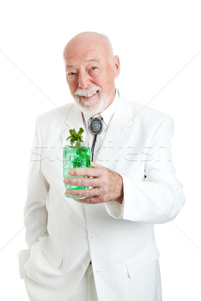 Traditional Kentucky Colonel with Julep Stock photo © lisafx