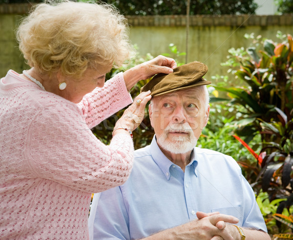 Face of Alzheimers Disease Stock photo © lisafx