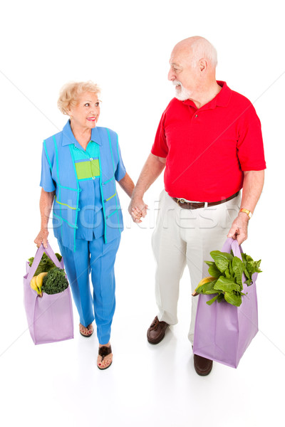 Senior Shoppers - Green Lifestyle Stock photo © lisafx