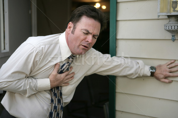 Sudden Chest Pain Stock photo © lisafx