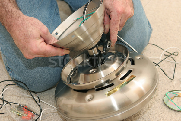 Assembling Fan Motor Stock photo © lisafx