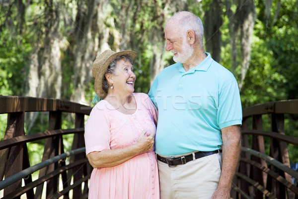 Grandparents in Love Stock photo © lisafx