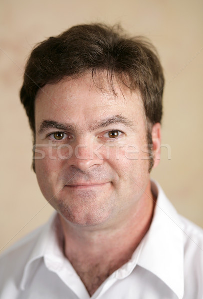 скептический парень портрет глядя бизнесмен тридцатые годы Сток-фото © lisafx