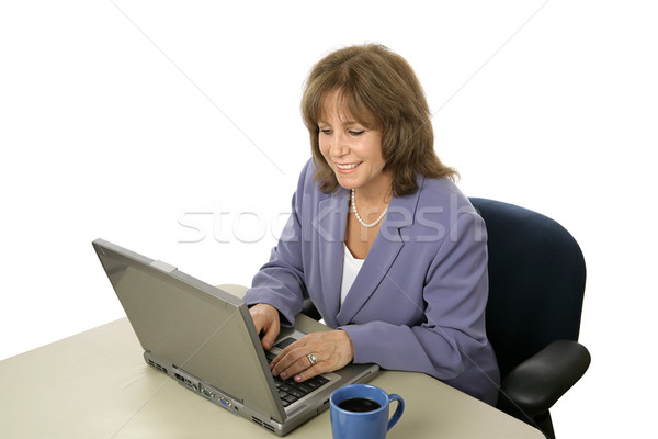 Female Executive at Work Stock photo © lisafx