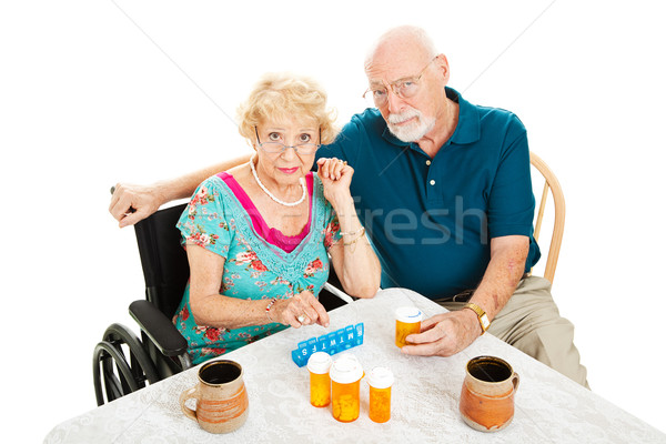 Seniors Frustrated by Health Problems Stock photo © lisafx