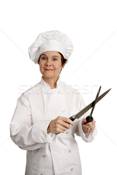 Chef Sharp and Ready Stock photo © lisafx