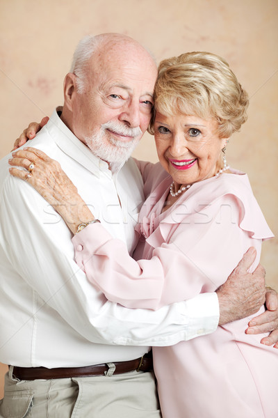 Stock photo: Seniors Embrace