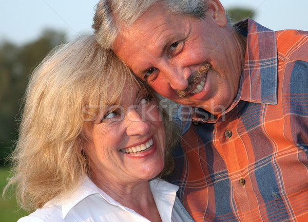 Stock photo: Flirting Couple