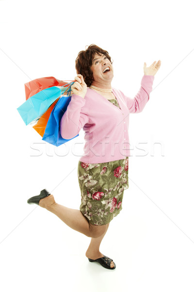 Cross Dresser Loves Shopping Stock photo © lisafx