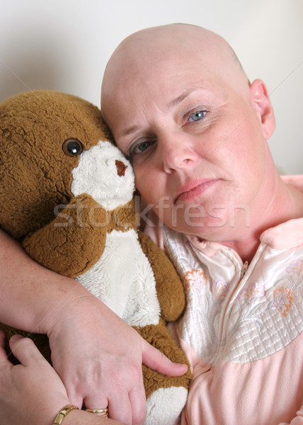 Stock foto: Unsicher · Zukunft · medizinischen · Patienten · Teddybär