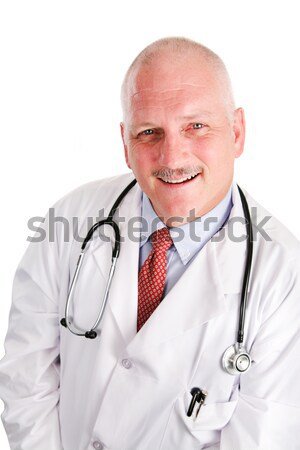 Friendly Mature Doctor Stock photo © lisafx