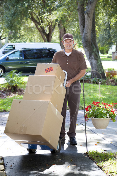 Caixas para cima andar Foto stock © lisafx