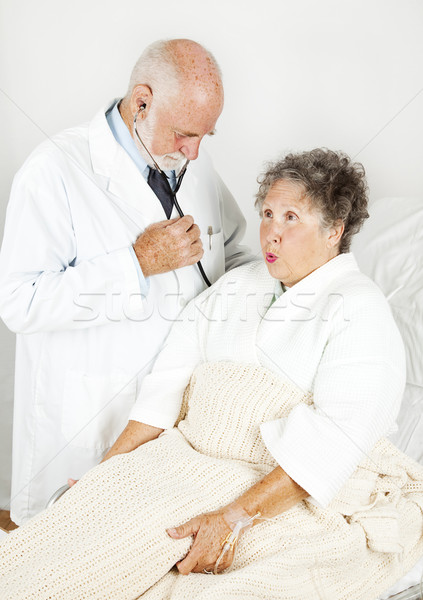 Medical Exam in Hospital Stock photo © lisafx