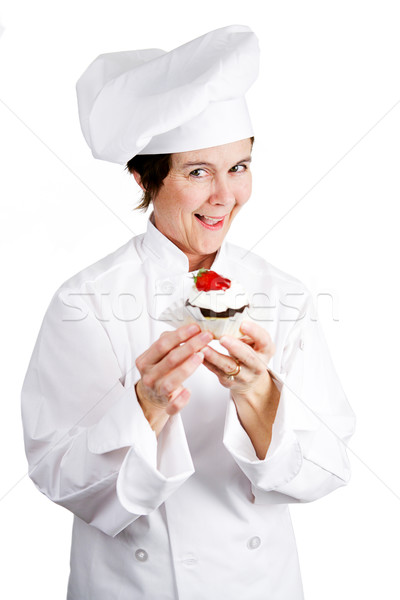 Chef - Tasty Pastry Stock photo © lisafx