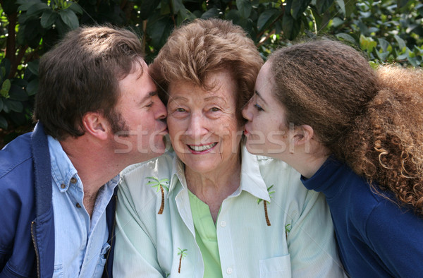 Stock photo: Kisses and Smiles