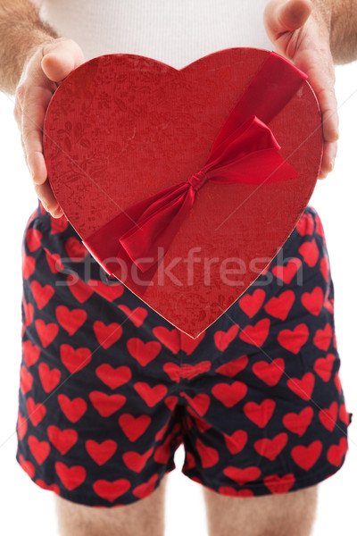 Valentines Day Hearts and Boxers Stock photo © lisafx