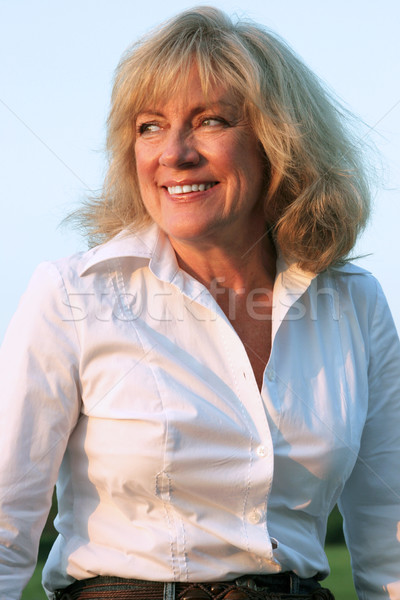 Mature Beauty - Optimist Stock photo © lisafx