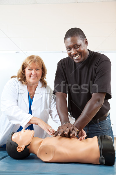 First Aid Classes with Room For Text Stock photo © lisafx